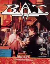 Jaquette de la version US du jeu B.A.T. en 1989