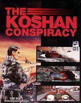 Jaquette de la version US Koshan Conspiracy en édition CD-ROM Prestige