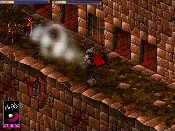 Capture du jeu Elric the Necromancer pour Sony, jamais sorti