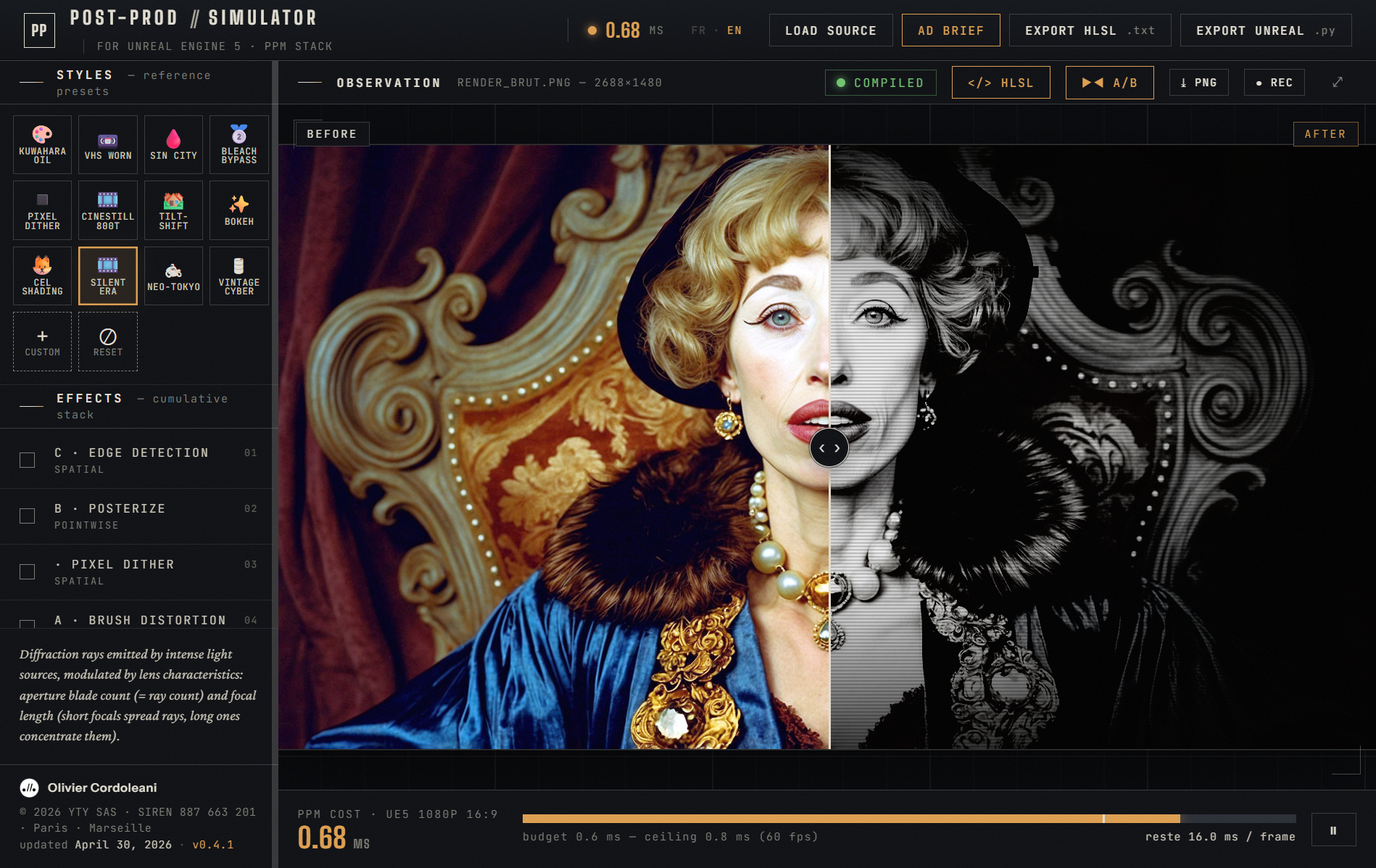 LookForge — Du look fini au matériau Unreal en 5 minutes